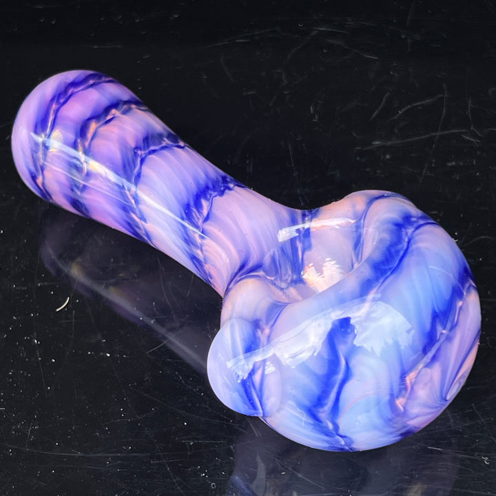 Purple Staircase Spoon Glass Pipe Jedi Glassworks   