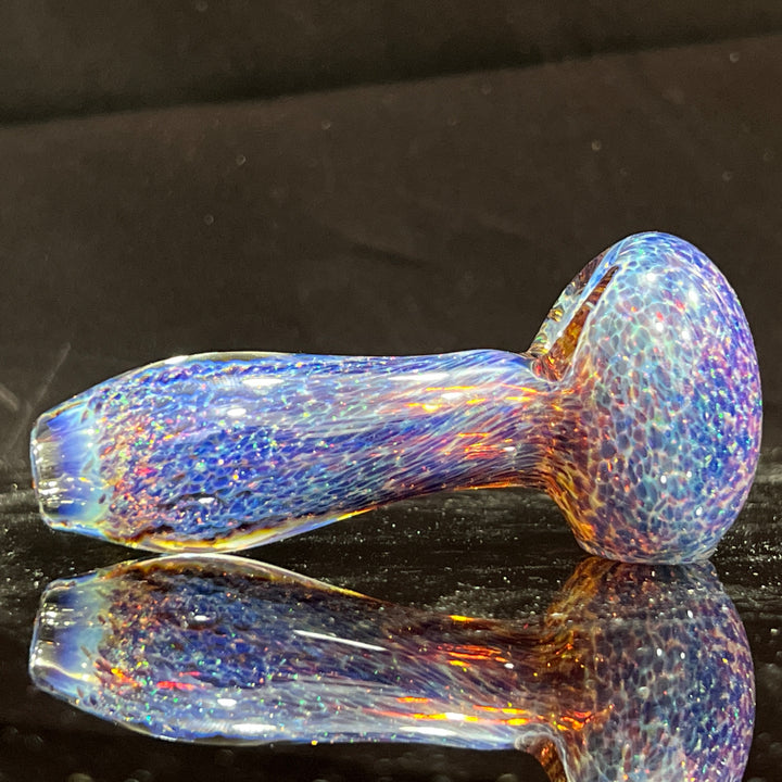 Purple Nebula Space Dust Pipe Glass Pipe Tako Glass   