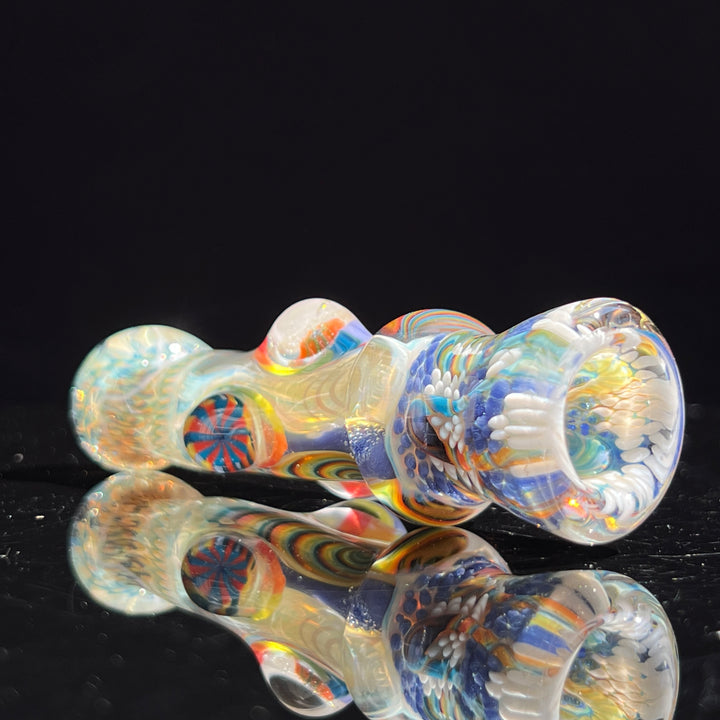 Glass Berry Cupcake Chillum Glass Pipe Glass Berry Cupcake   