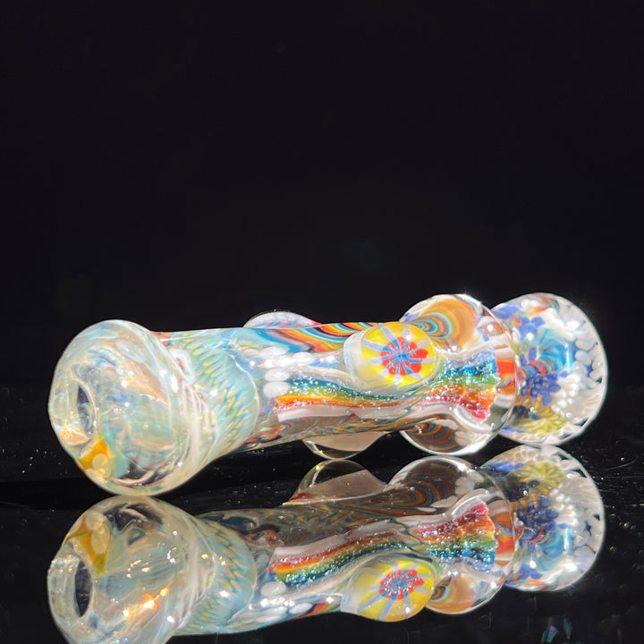 Glass Berry Cupcake Chillum Glass Pipe Glass Berry Cupcake   