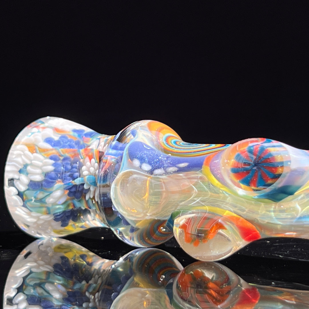 Glass Berry Cupcake Chillum Glass Pipe Glass Berry Cupcake   