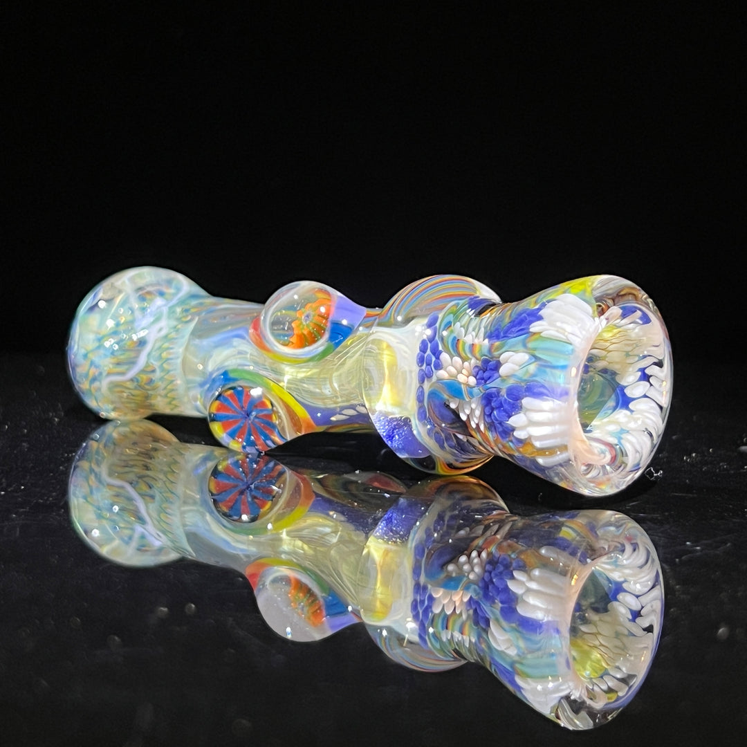 Glass Berry Cupcake Chillum Glass Pipe Glass Berry Cupcake   