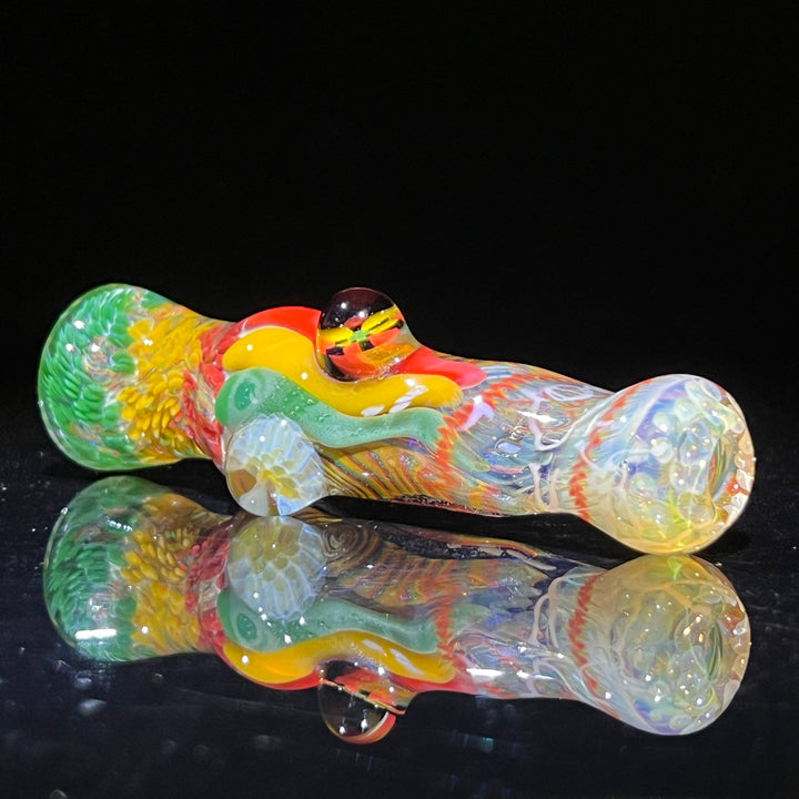 Glass Berry Cupcake Chillum Glass Pipe Glass Berry Cupcake   