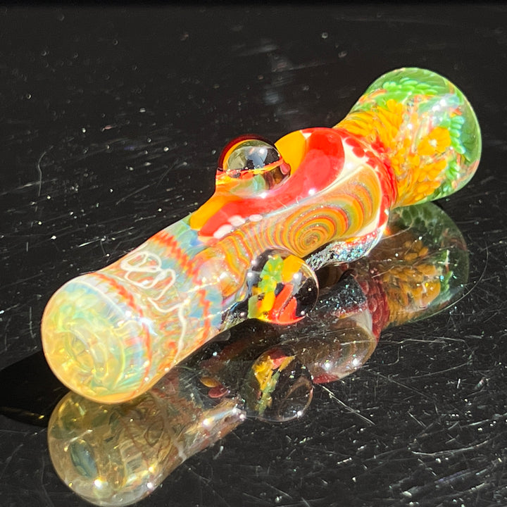 Glass Berry Cupcake Chillum Glass Pipe Glass Berry Cupcake   