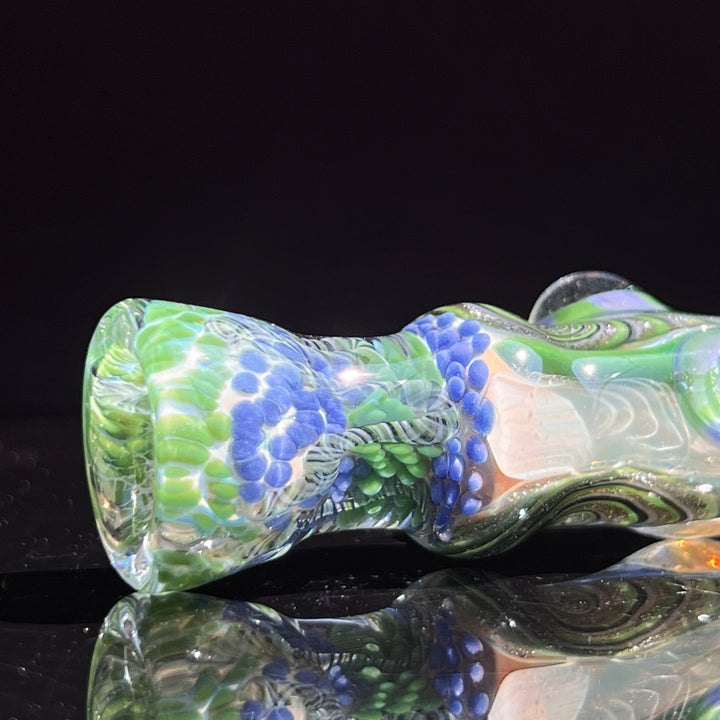 Glass Berry Cupcake Chillum Glass Pipe Glass Berry Cupcake   