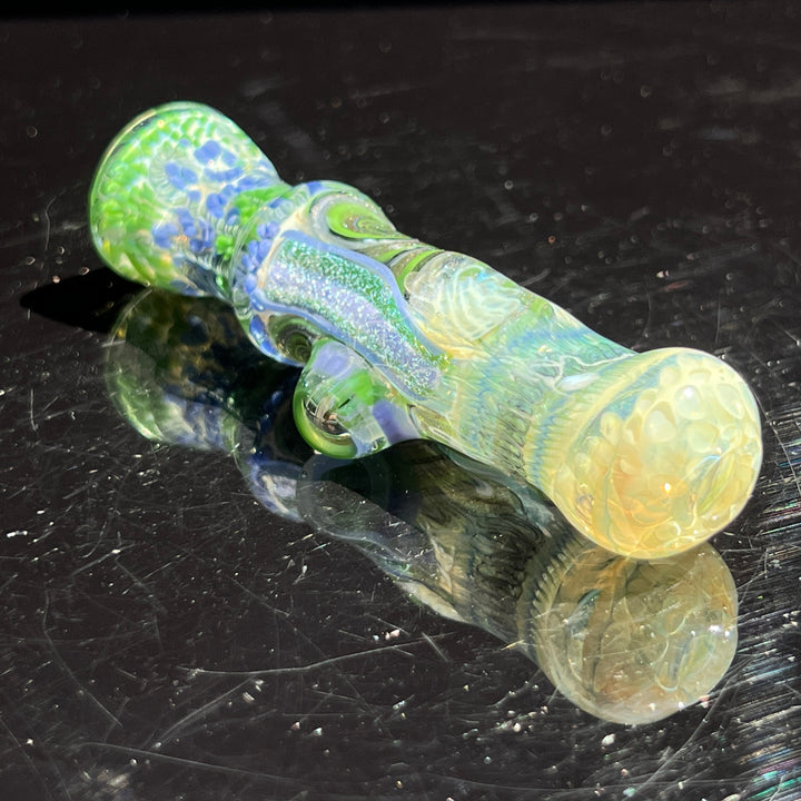 Glass Berry Cupcake Chillum Glass Pipe Glass Berry Cupcake   