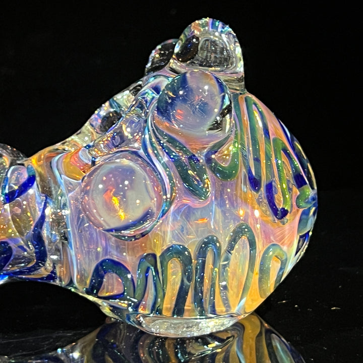 Chunky Marble Pipe Glass Pipe TG   