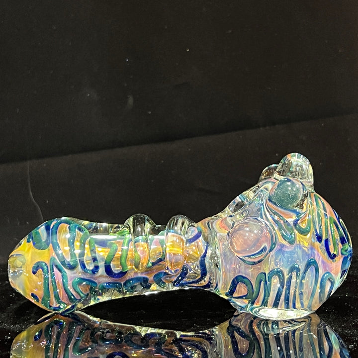 Chunky Marble Pipe Glass Pipe TG   