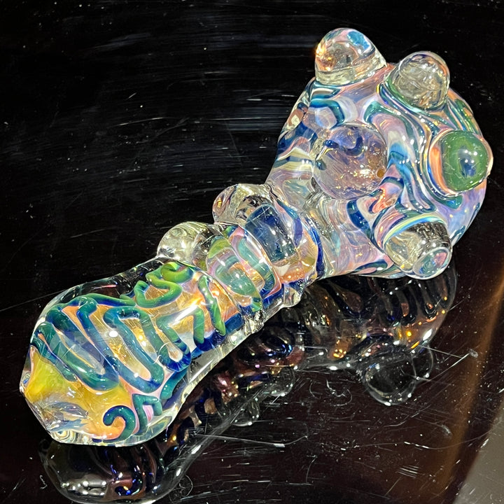 Chunky Marble Pipe Glass Pipe TG   