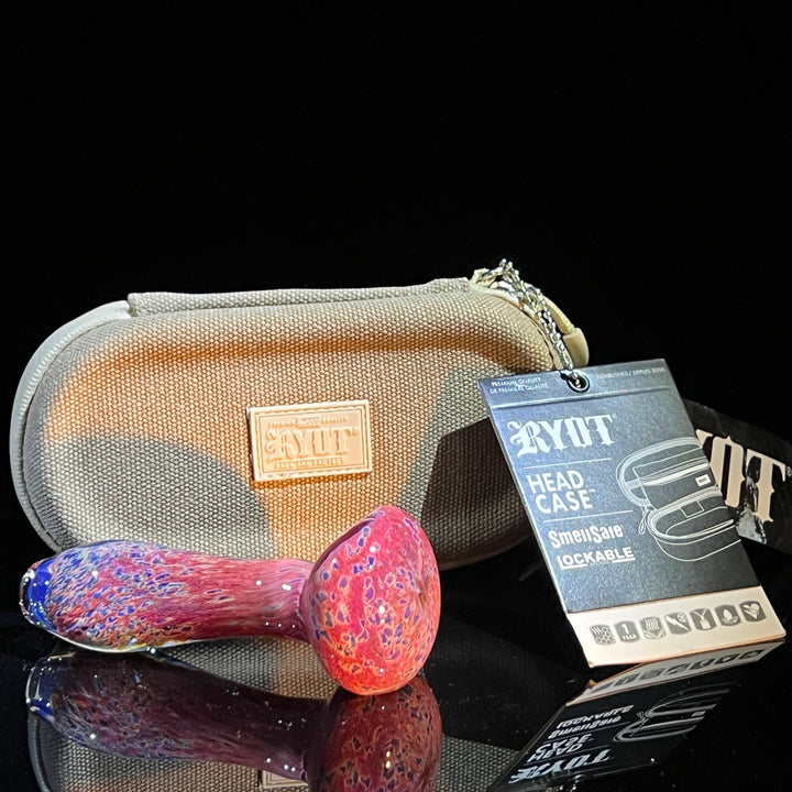 Hawaiian Tropic + Case Combo Glass Pipe Tako Glass   