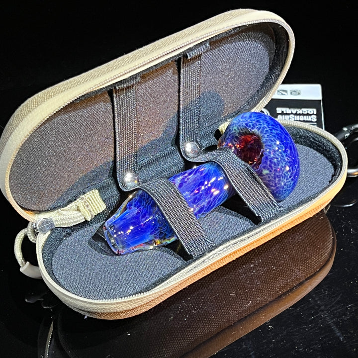 Purple Nebula + Case Combo Glass Pipe Tako Glass   