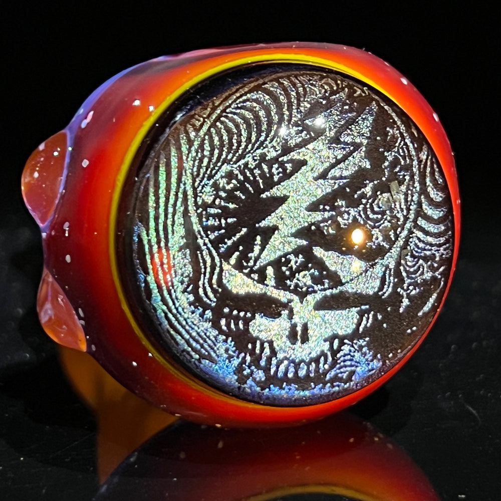 Steal Your Face Dichro Berzerker Spoon Glass Pipe Berzerker Glass   