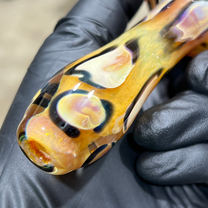 Leopard Pipe Glass Pipe Beezy Glass   