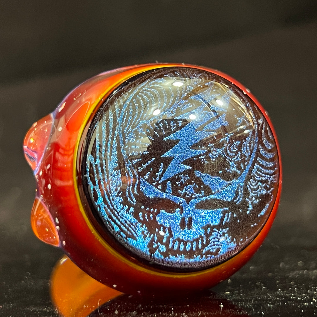 Steal Your Face Dichro Berzerker Spoon Glass Pipe Berzerker Glass   