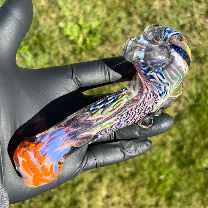 Molten Chaos Inside Out Sherlock Glass Pipe Molten Imagination   