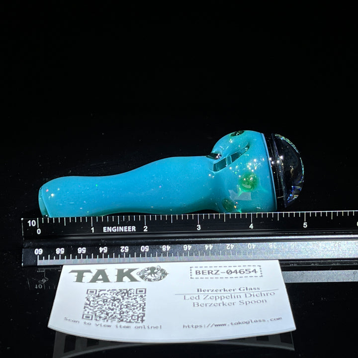 Led Zeppelin Dichro Berzerker Spoon Glass Pipe Berzerker Glass   