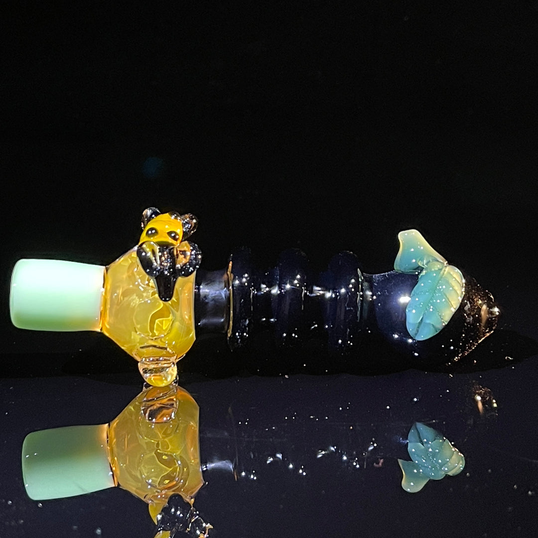 Bumblebee Chillum Glass Pipe TG   