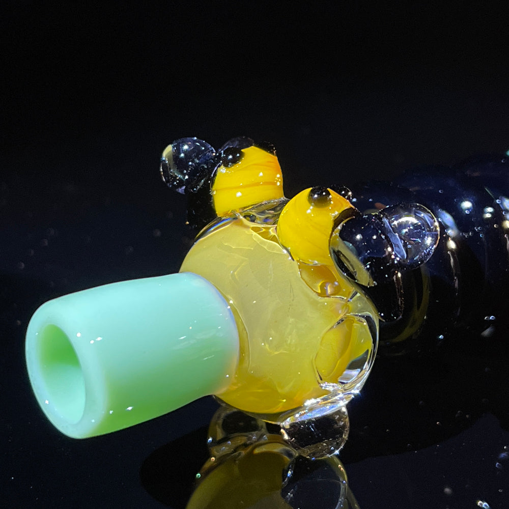 Bumblebee Chillum Glass Pipe TG   