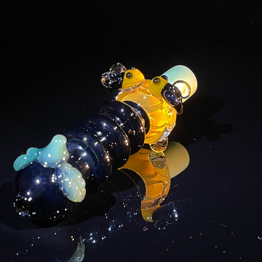 Bumblebee Chillum Glass Pipe TG   