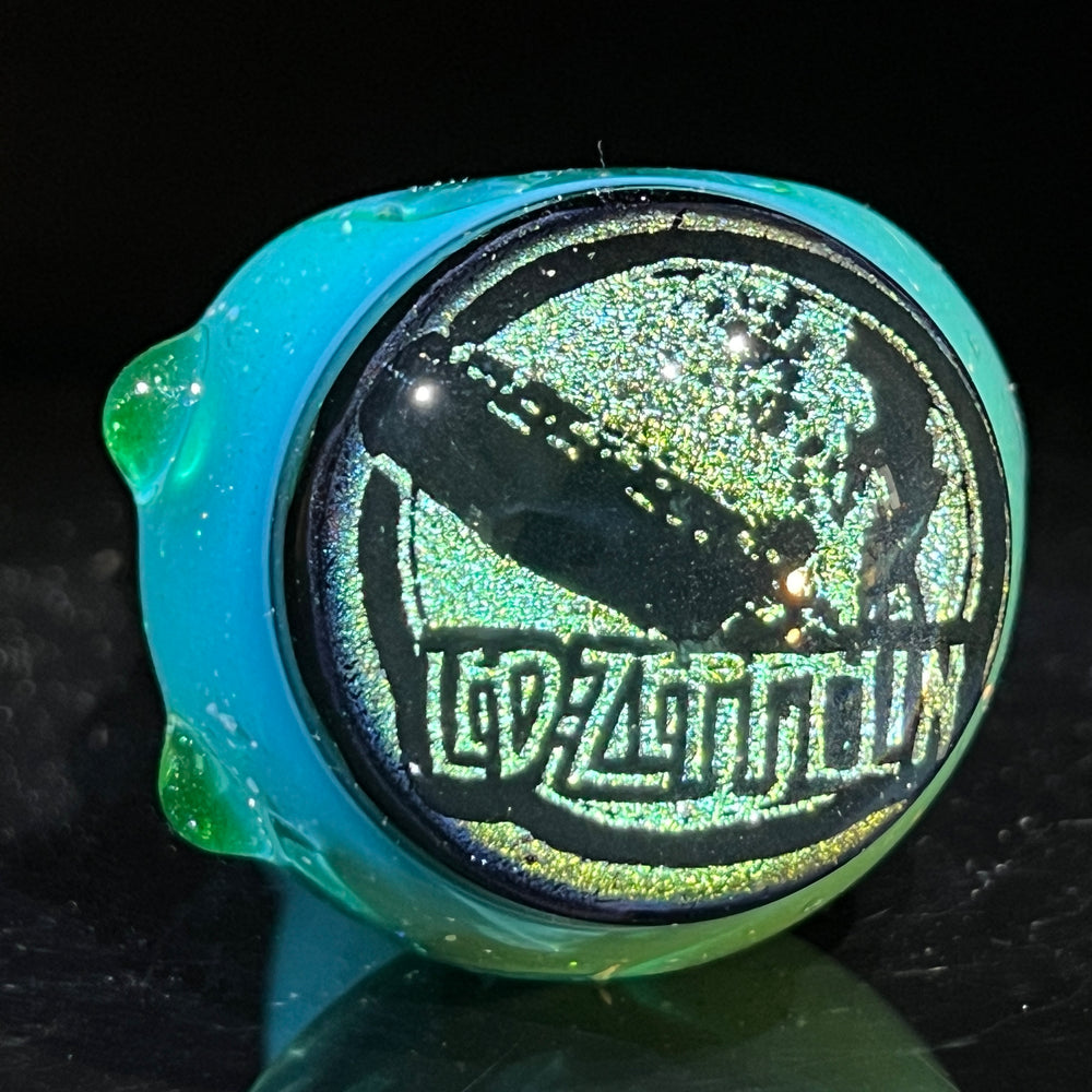 Led Zeppelin Dichro Berzerker Spoon Glass Pipe Berzerker Glass   