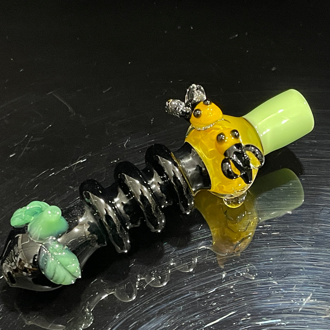 Bumblebee Chillum Glass Pipe TG   