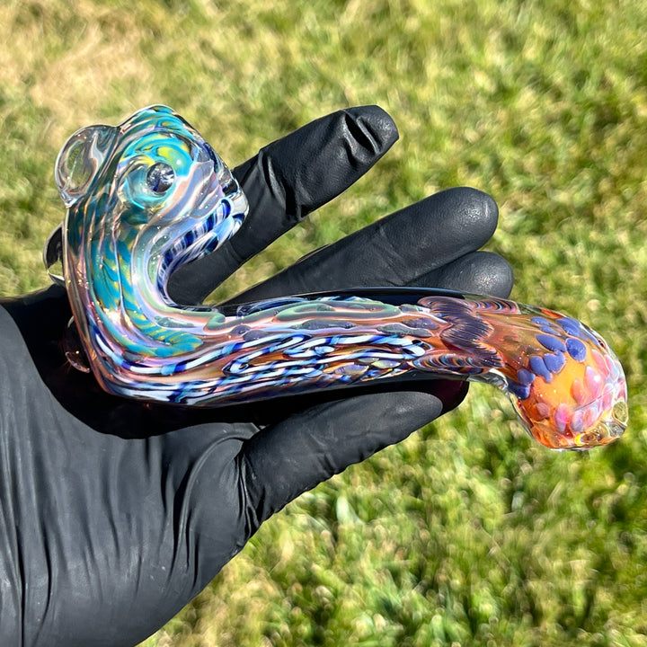 Molten Chaos Inside Out Sherlock Glass Pipe Molten Imagination   