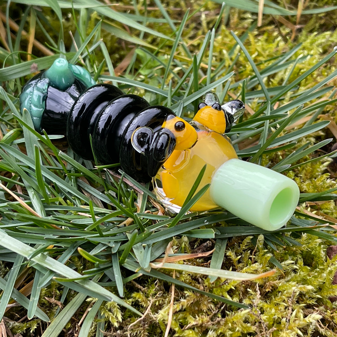 Bumblebee Chillum Glass Pipe TG   