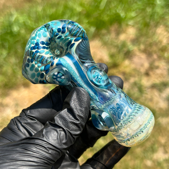 Glass Berry Cupcake Spoon Glass Pipe Glass Berry Cupcake   