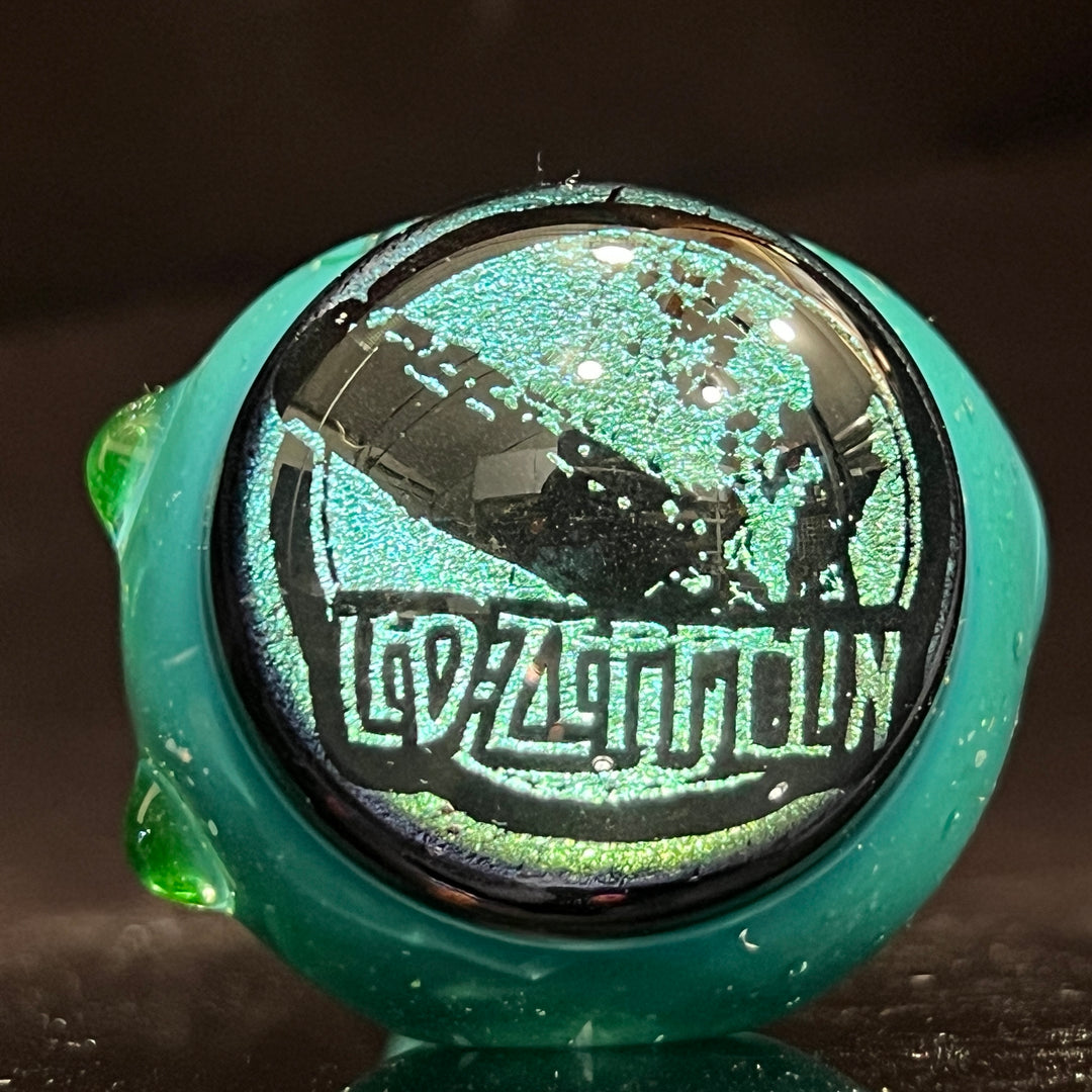 Led Zeppelin Dichro Berzerker Spoon Glass Pipe Berzerker Glass   