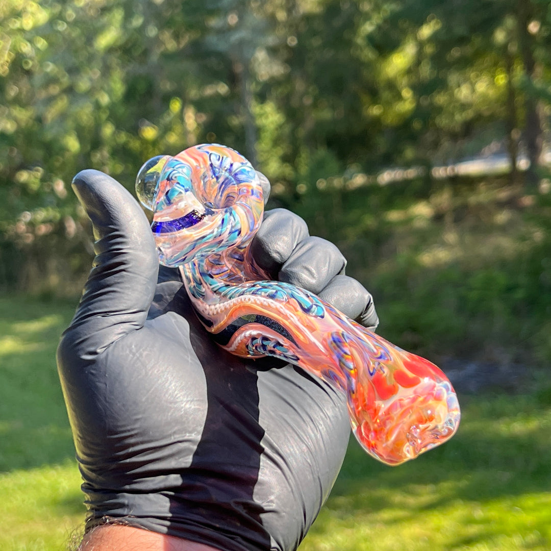 Molten Chaos Inside Out Sherlock Glass Pipe Molten Imagination   