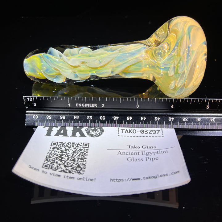 Ancient Egyptian Glass Pipe Glass Pipe Tako Glass   
