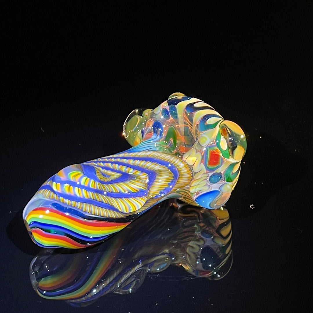 Inside Out Chonker Pipe Glass Pipe Pattymelt Glass   