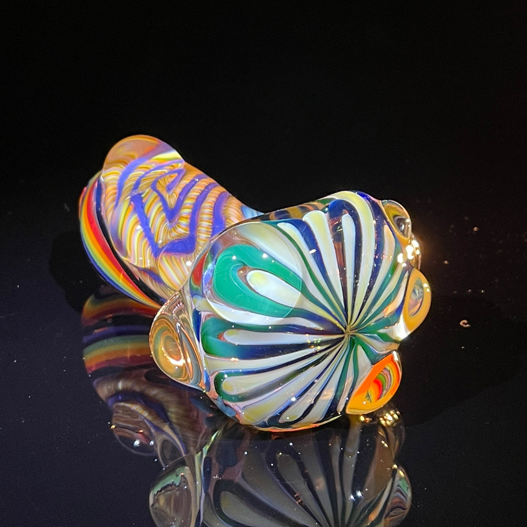 Inside Out Chonker Pipe Glass Pipe Pattymelt Glass   