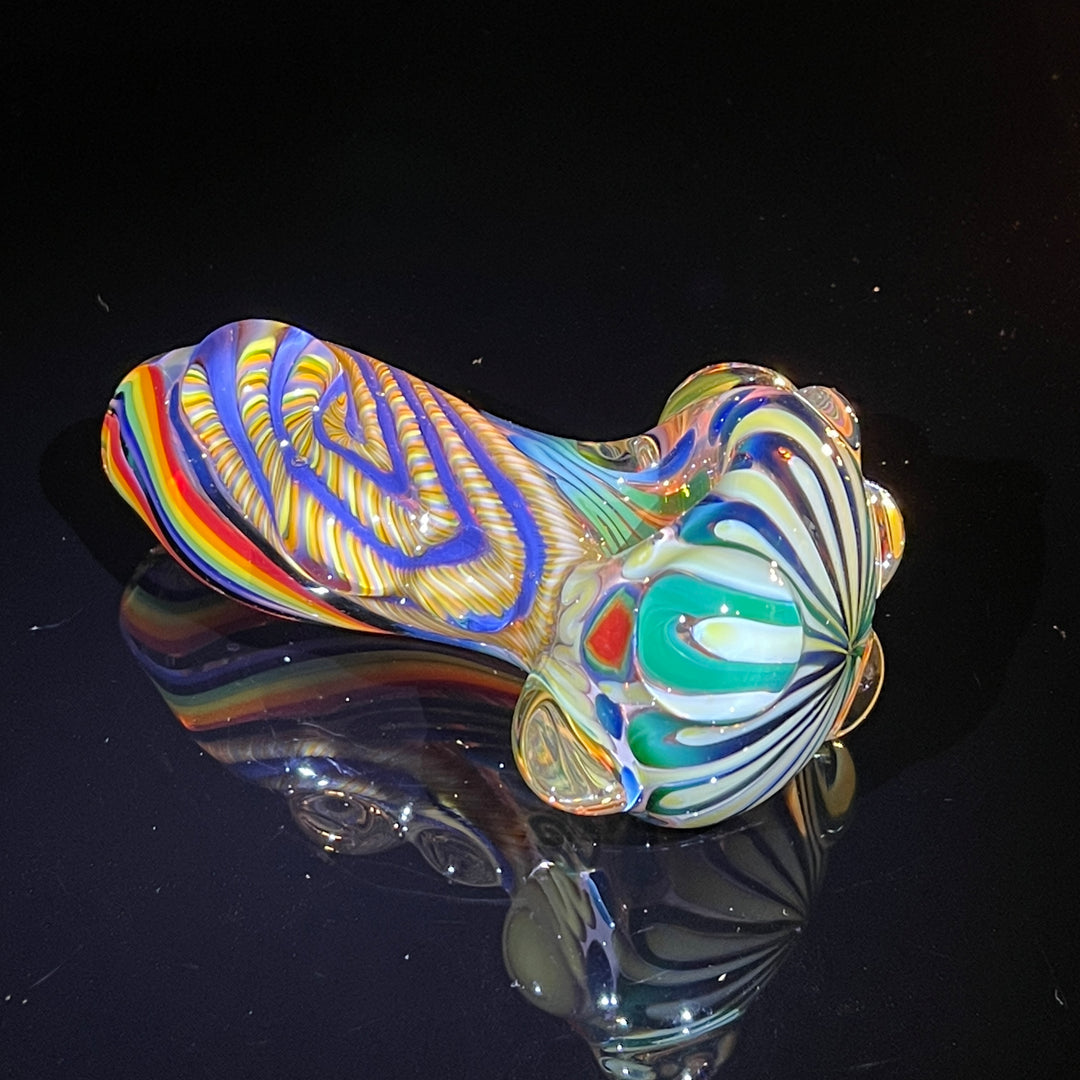 Inside Out Chonker Pipe Glass Pipe Pattymelt Glass   