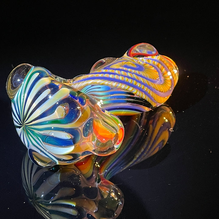 Inside Out Chonker Pipe Glass Pipe Pattymelt Glass   