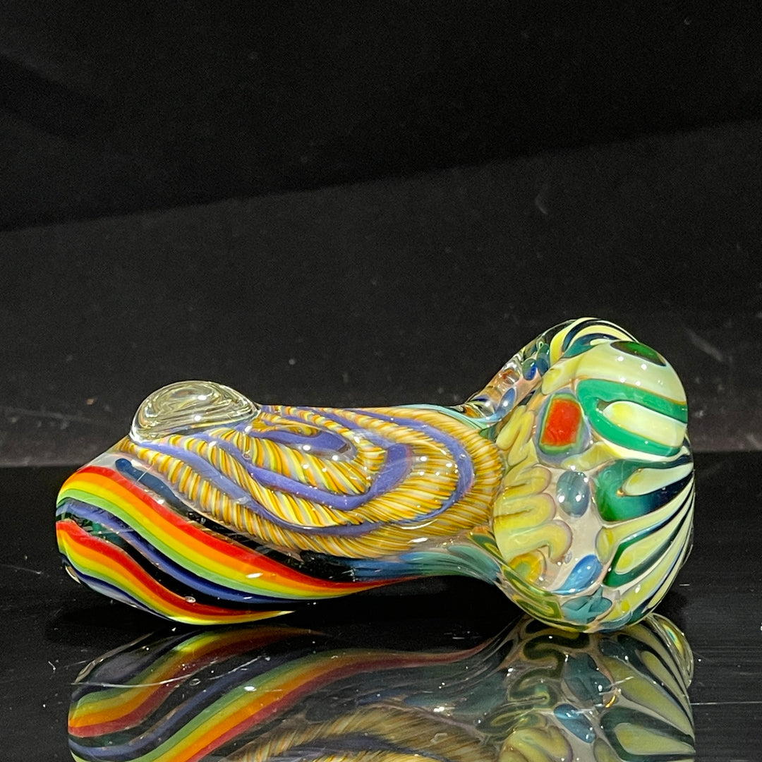 Inside Out Chonker Pipe Glass Pipe Pattymelt Glass   