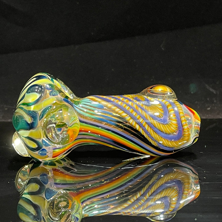 Inside Out Chonker Pipe Glass Pipe Pattymelt Glass   