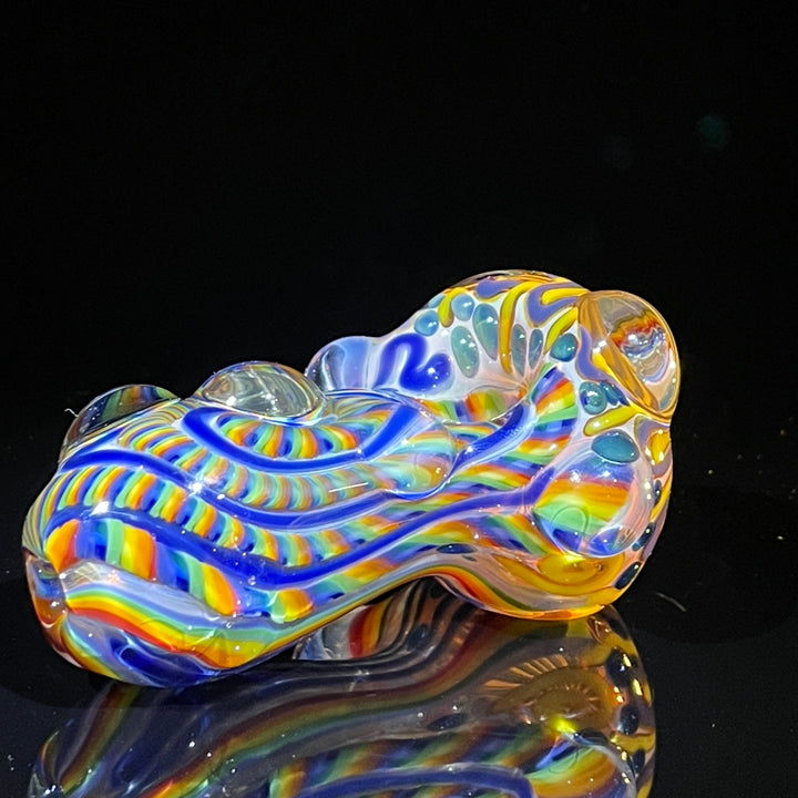 Inside Out Chonker Pipe Glass Pipe Pattymelt Glass   