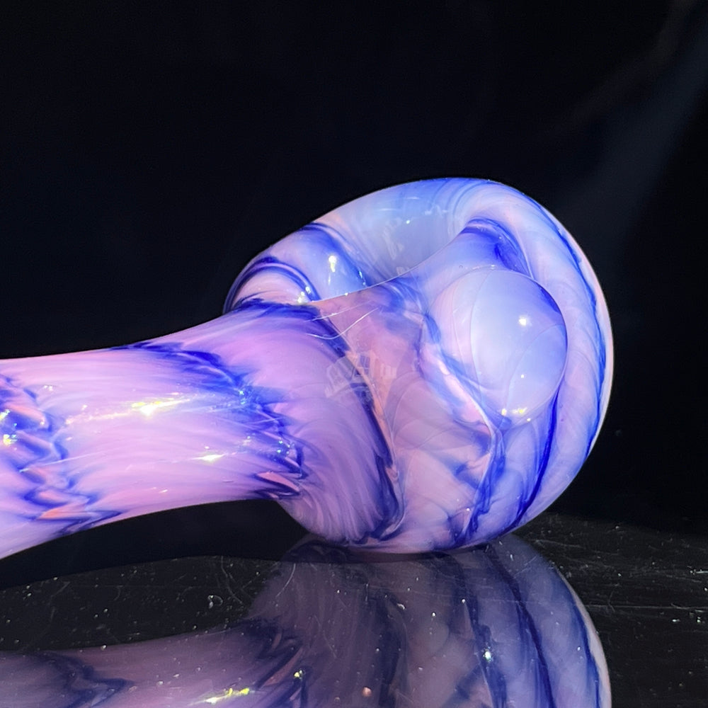 Purple Staircase Spoon Glass Pipe Jedi Glassworks   