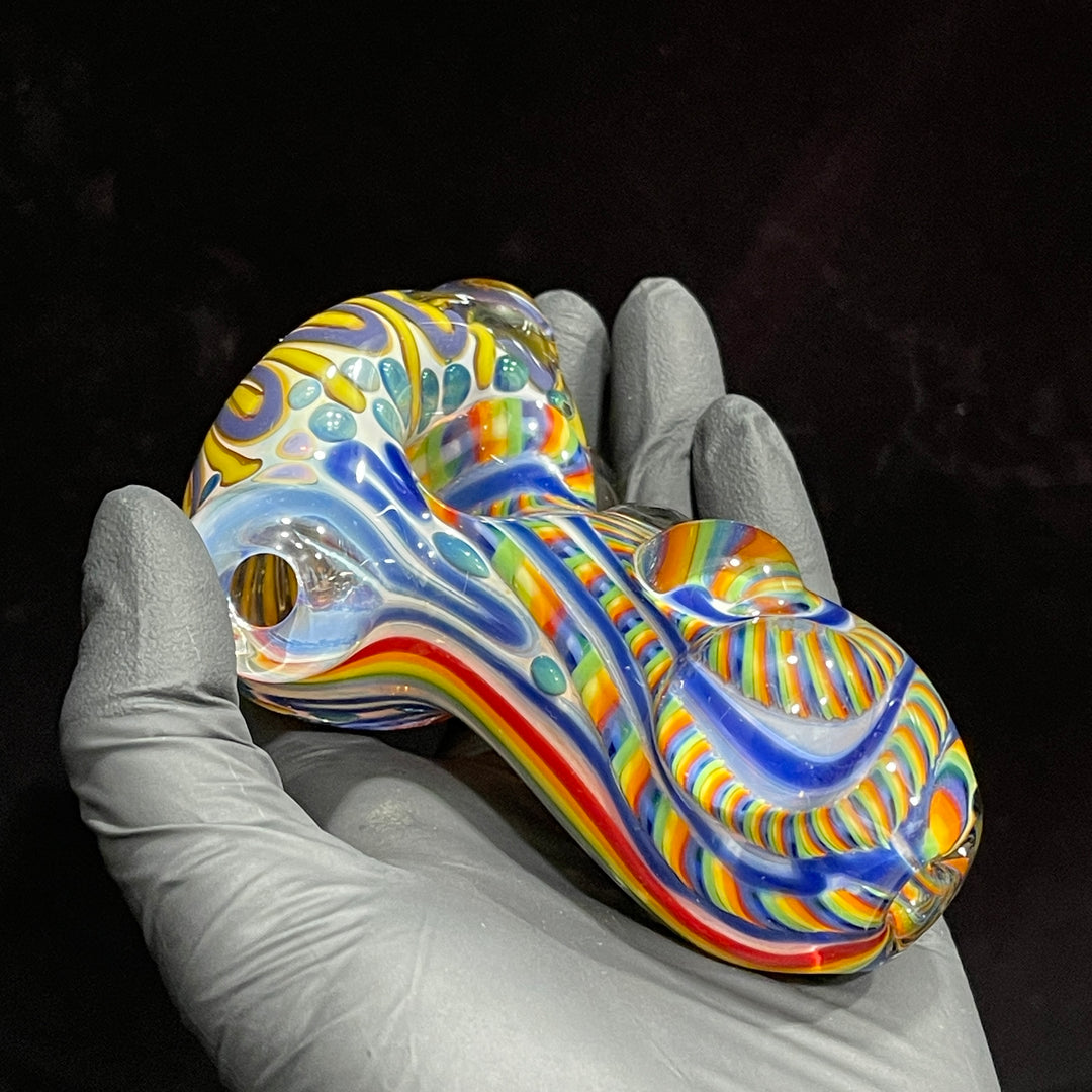 Inside Out Chonker Pipe Glass Pipe Pattymelt Glass   