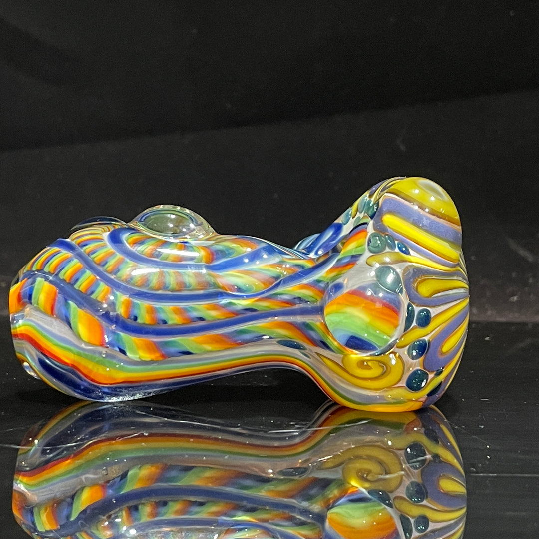 Inside Out Chonker Pipe Glass Pipe Pattymelt Glass   