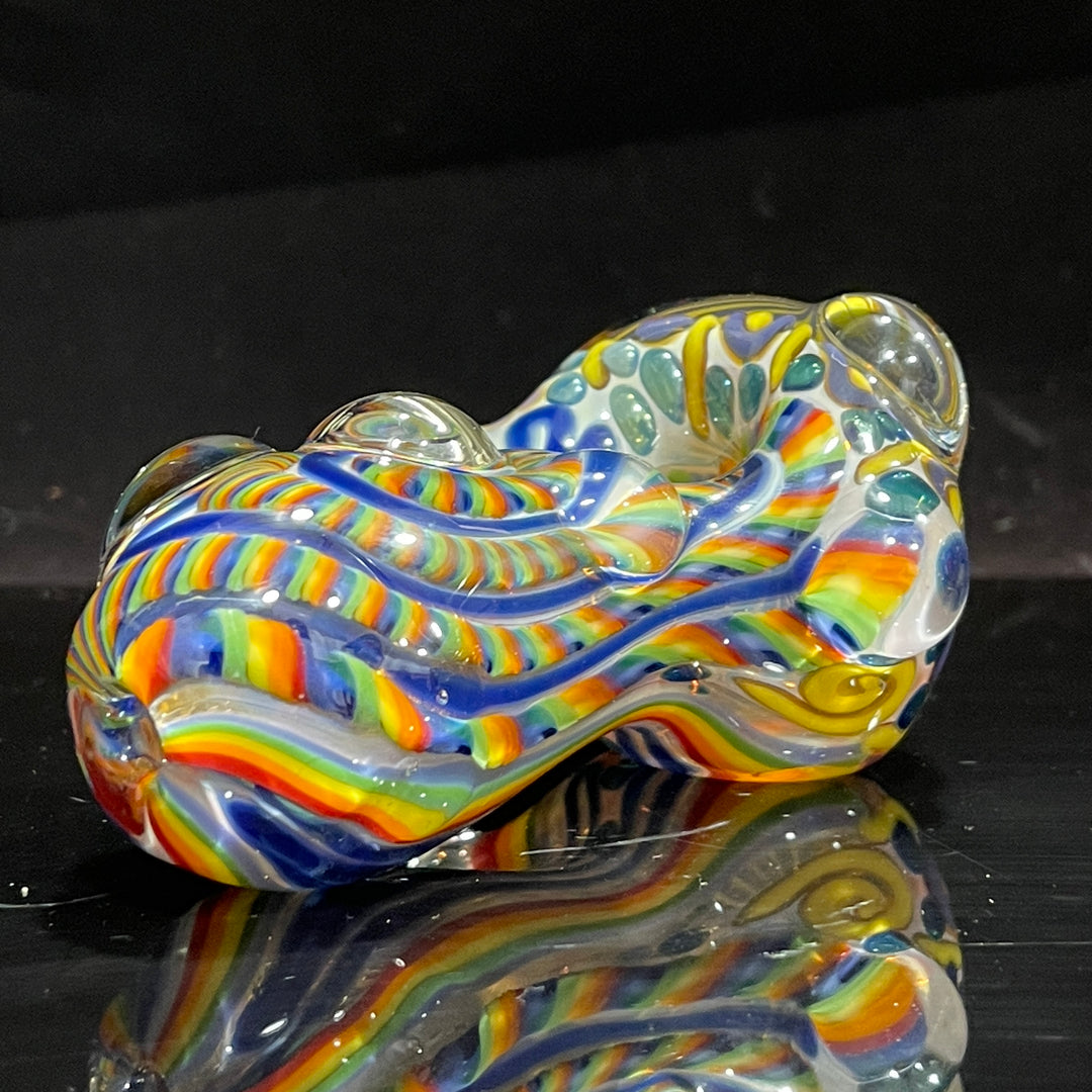 Inside Out Chonker Pipe Glass Pipe Pattymelt Glass   