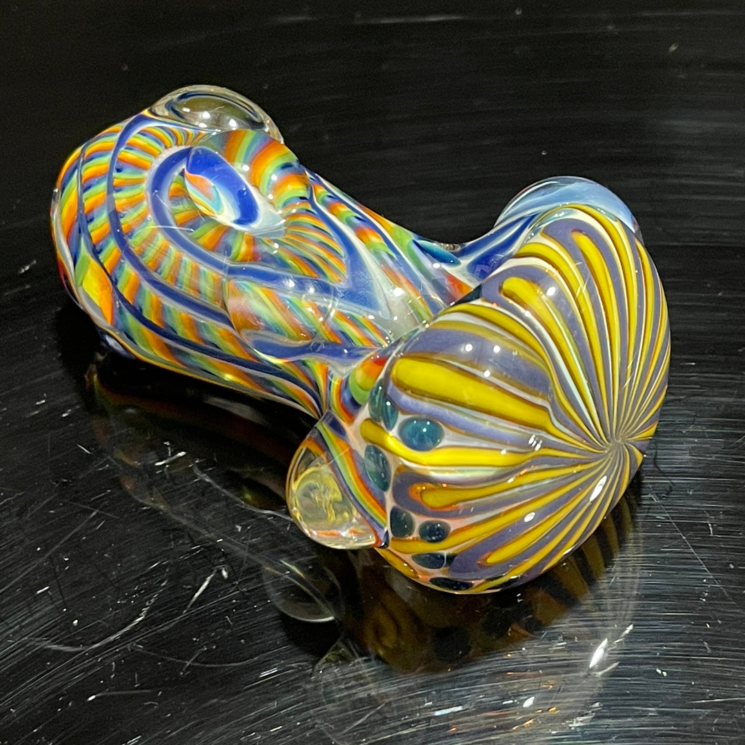 Inside Out Chonker Pipe Glass Pipe Pattymelt Glass   