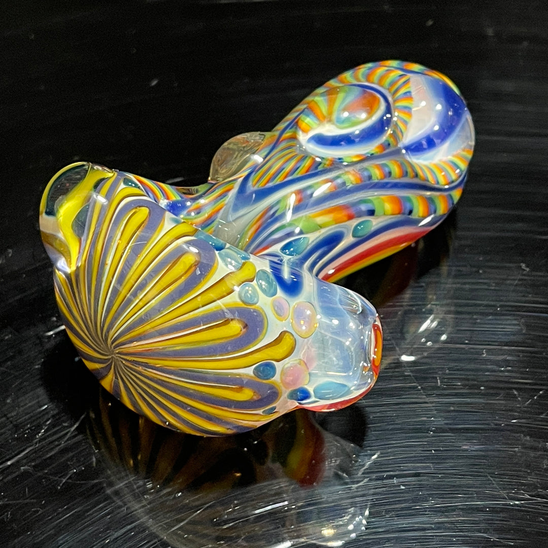 Inside Out Chonker Pipe Glass Pipe Pattymelt Glass   