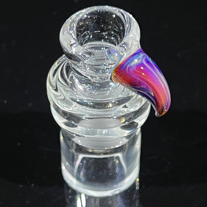 14mm Purple Horn Martini Pull Slide Accessory Will Bazar   