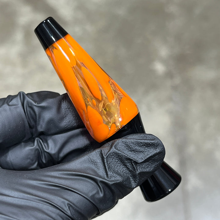 Groovy Chillum Glass Pipe Loco-Motive Glass   