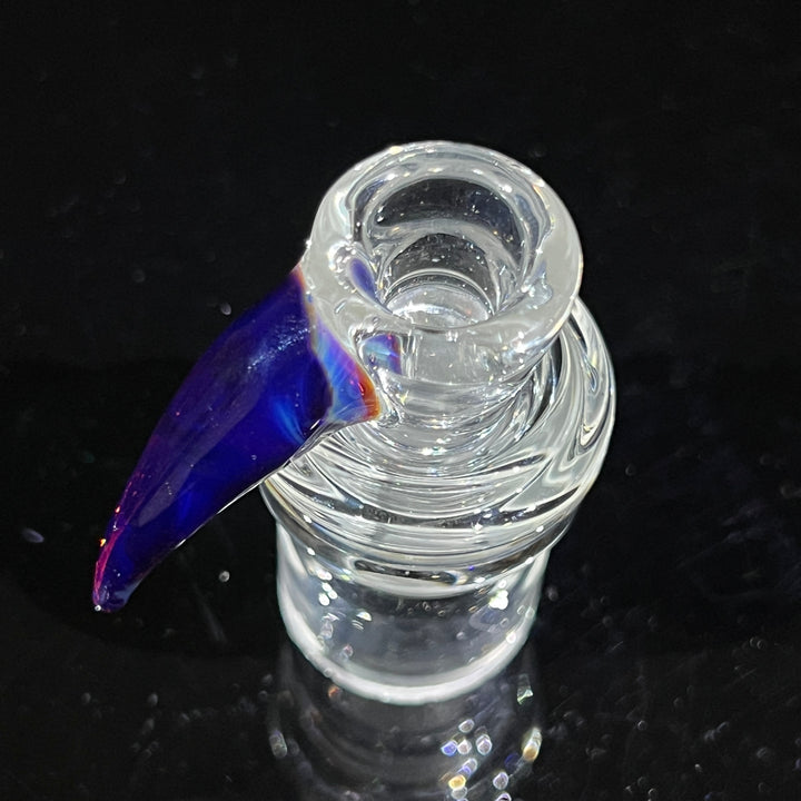 14mm Purple Horn Martini Pull Slide Accessory Will Bazar   