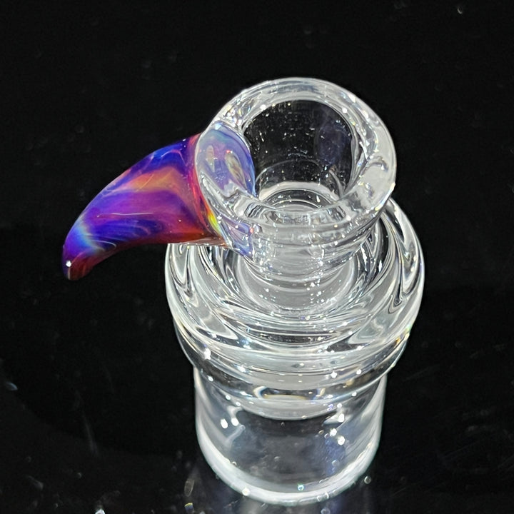 14mm Purple Horn Martini Pull Slide Accessory Will Bazar   