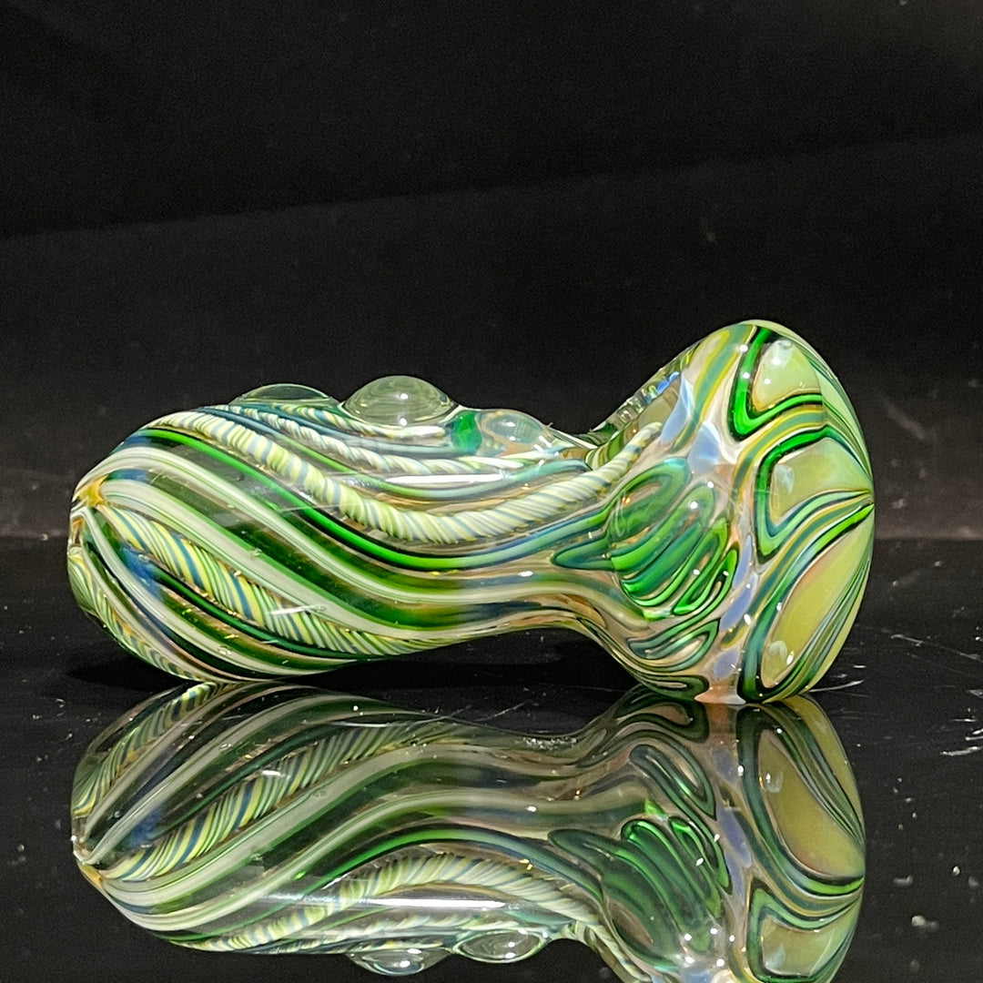 Inside Out Chonker Pipe Glass Pipe Pattymelt Glass   