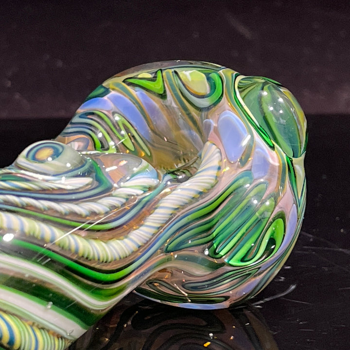 Inside Out Chonker Pipe Glass Pipe Pattymelt Glass   